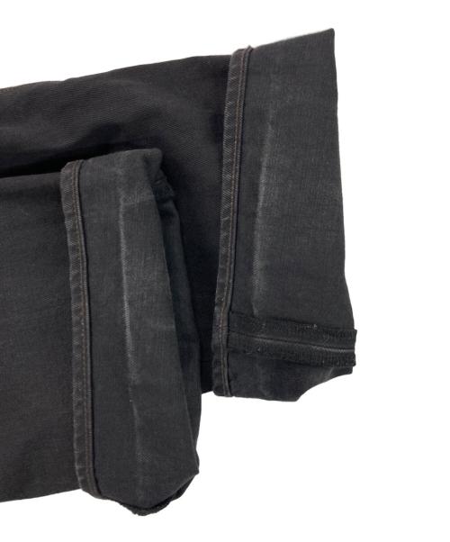 BLUE WORK（ブルーワーク）BLUE WORK (ブルーワーク) 13.5オンスデニム ワイドデニム ブラック サイズ:31の古着・服飾アイテム