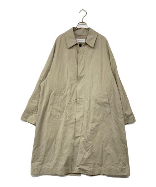 TOMORROW LAND（トゥモローランド）TOMORROW LAND (トゥモローランド) コットンポリエステルナイロンステンカラーコート ベージュ サイズ:Ｍの古着・服飾アイテム