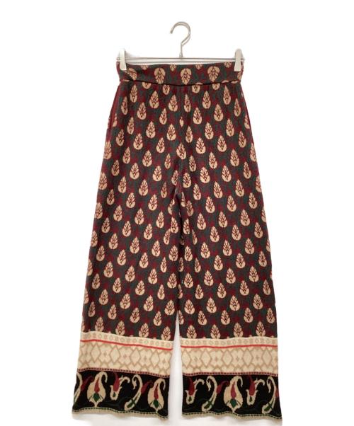 TAN（タン）TAN (タン) MIX PATTERN PT ブラウン サイズ:Fの古着・服飾アイテム