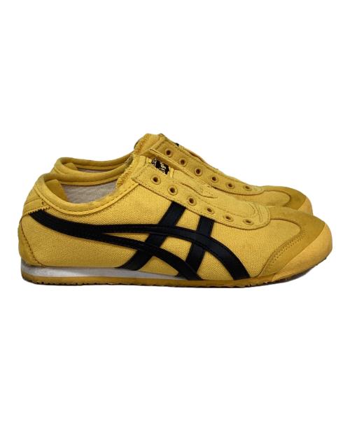 Onitsuka Tiger（オニツカタイガー）Onitsuka Tiger (オニツカタイガー) Mexico 66 Slip-On イエロー サイズ:US5の古着・服飾アイテム