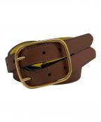 BURBERRY LONDONバーバリーロンドン）の古着「2連ベルト」｜ブラウン