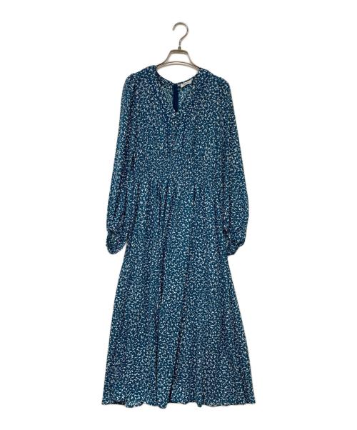 FRAY ID（フレイ アイディー）FRAY ID (フレイ アイディー) ヴィンテージナローワンピース ブルー サイズ:1の古着・服飾アイテム