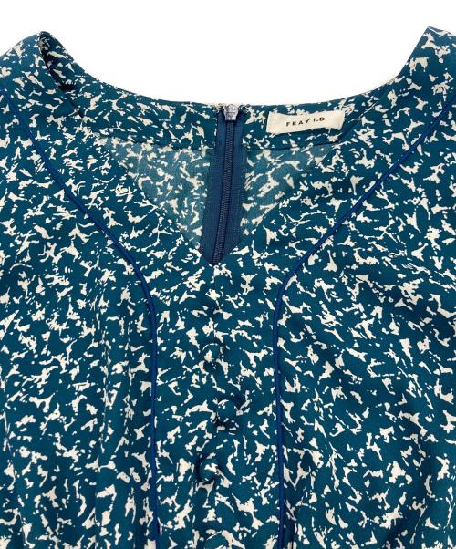 FRAY ID（フレイ アイディー）FRAY ID (フレイ アイディー) ヴィンテージナローワンピース ブルー サイズ:1の古着・服飾アイテム