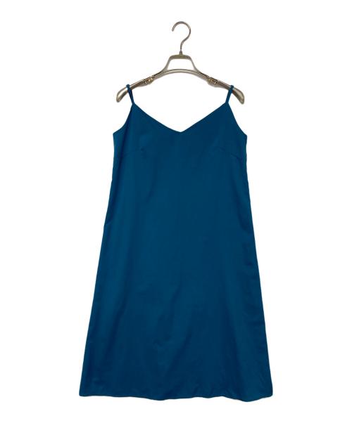 FRAY ID（フレイ アイディー）FRAY ID (フレイ アイディー) ヴィンテージナローワンピース ブルー サイズ:1の古着・服飾アイテム