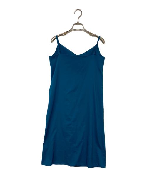 FRAY ID（フレイ アイディー）FRAY ID (フレイ アイディー) ヴィンテージナローワンピース ブルー サイズ:1の古着・服飾アイテム