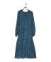 FRAY ID（フレイ アイディー）の古着「ヴィンテージナローワンピース」｜ブルー