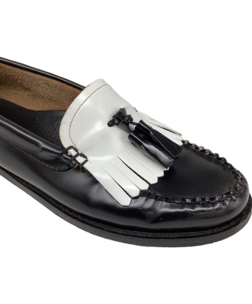 G.H.BASS（ジーエイチバス）G.H.BASS (ジーエイチバス) キルトタッセルローファー ブラック サイズ:37 1/2の古着・服飾アイテム