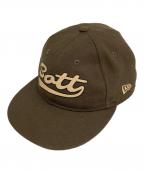 New Era×BoTTニューエラ×ボット）の古着「キャップ」｜ブラウン