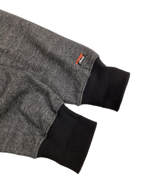 NANGA（ナンガ）NANGA (ナンガ) ECO HYBRID MINI BOX LOGO EMBROIDERY SWEAT HOODIE グレー サイズ:Ｍの古着・服飾アイテム