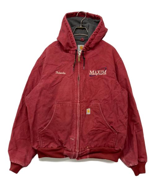 CarHartt（カーハート）CarHartt (カーハート) アクティブパーカー レッド サイズ:Lの古着・服飾アイテム