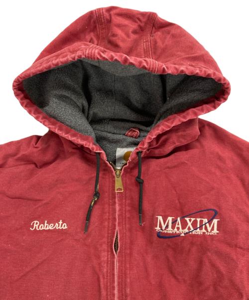 CarHartt（カーハート）CarHartt (カーハート) アクティブパーカー レッド サイズ:Lの古着・服飾アイテム