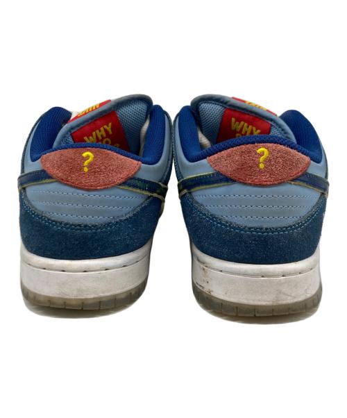 NIKE SB（ナイキエスビー）NIKE SB (ナイキエスビー) Why So Sad? (ワイ ソー サッド?) Dunk Low ブルー サイズ:25.5の古着・服飾アイテム