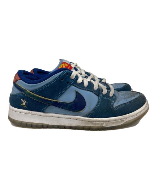NIKE SB（ナイキエスビー）NIKE SB (ナイキエスビー) Why So Sad? (ワイ ソー サッド?) Dunk Low ブルー サイズ:25.5の古着・服飾アイテム