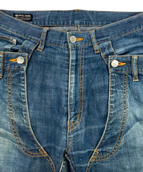 FINAL HOME（ファイナルホーム）FINAL HOME (ファイナルホーム) 変形デニムパンツ インディゴ サイズ:Sの古着・服飾アイテム