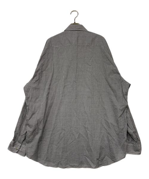 Porter Classic（ポータークラシック）Porter Classic (ポータークラシック) DIRECTOR’S GINGHAM CHECK SHIRT ブラック サイズ:3 未使用品の古着・服飾アイテム