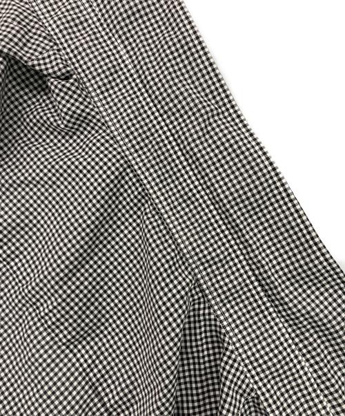 Porter Classic（ポータークラシック）Porter Classic (ポータークラシック) DIRECTOR’S GINGHAM CHECK SHIRT ブラック サイズ:3 未使用品の古着・服飾アイテム