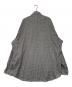 Porter Classic (ポータークラシック) DIRECTOR’S GINGHAM CHECK SHIRT ブラック サイズ:3 未使用品：40000円