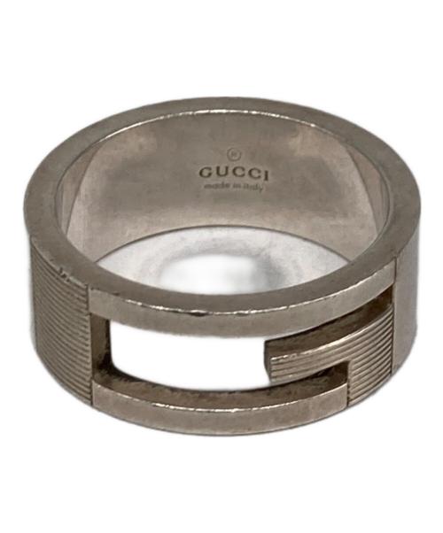 GUCCI（グッチ）GUCCI (グッチ) カットアウトGリング シルバー サイズ:17号の古着・服飾アイテム