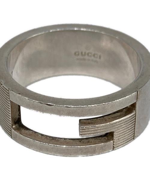 GUCCI（グッチ）GUCCI (グッチ) カットアウトGリング シルバー サイズ:17号の古着・服飾アイテム
