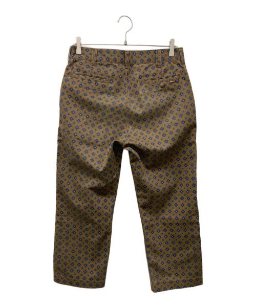 SUPREME（シュプリーム）SUPREME (シュプリーム) フラワーワークパンツ ブラウン サイズ:30の古着・服飾アイテム