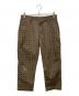 SUPREME（シュプリーム）の古着「フラワーワークパンツ」｜ブラウン