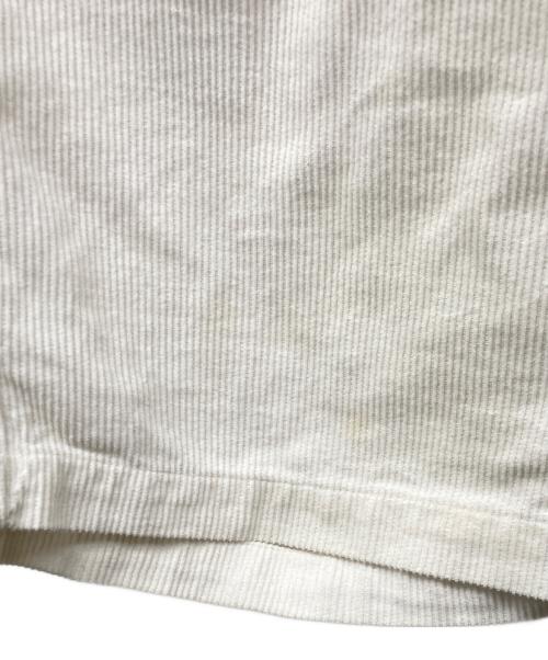 stussy（ステューシー）stussy (ステューシー) コーデュロイハーフパンツ ホワイト サイズ:Mの古着・服飾アイテム