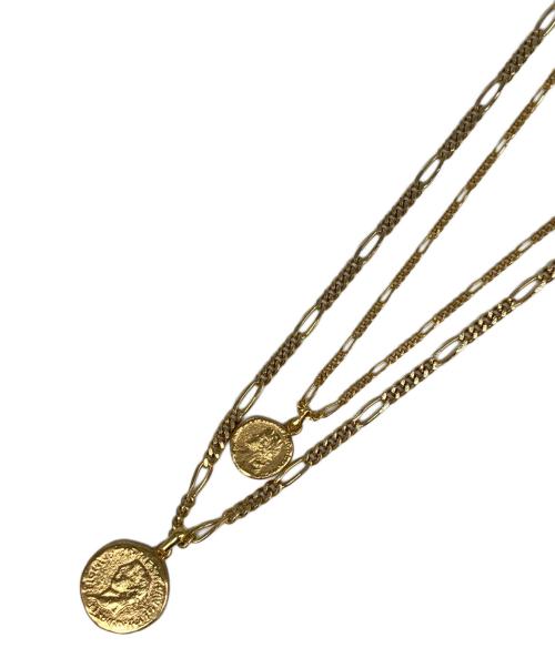 Soierie（ソワリー）Soierie (ソワリー) AGING COIN 2PSET NECKLACEの古着・服飾アイテム