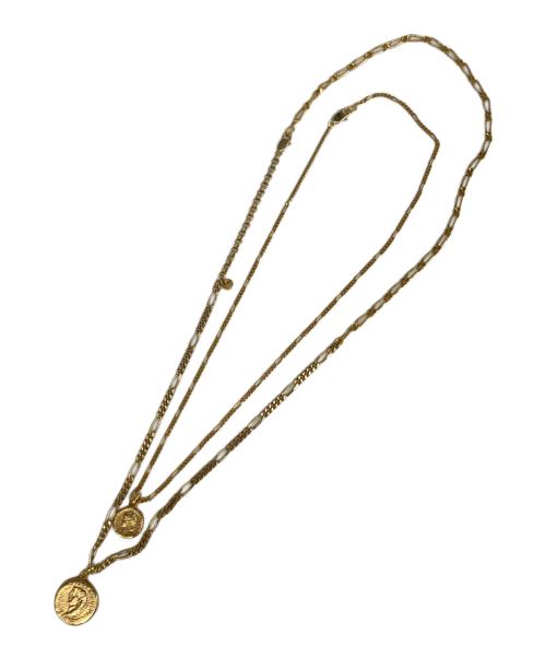 Soierie（ソワリー）Soierie (ソワリー) AGING COIN 2PSET NECKLACEの古着・服飾アイテム