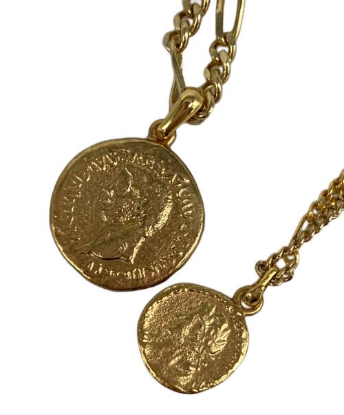Soierie（ソワリー）Soierie (ソワリー) AGING COIN 2PSET NECKLACEの古着・服飾アイテム