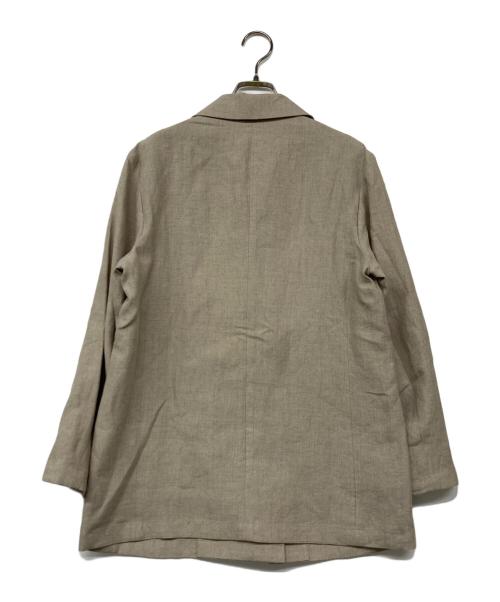 heliopole（エリオポール）heliopole (エリオポール) リネンダブルジャケット ベージュ サイズ:記載なし 未使用品の古着・服飾アイテム