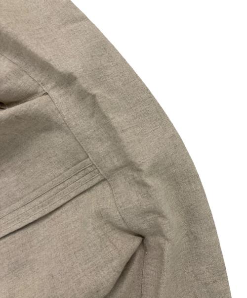 heliopole（エリオポール）heliopole (エリオポール) リネンダブルジャケット ベージュ サイズ:記載なし 未使用品の古着・服飾アイテム