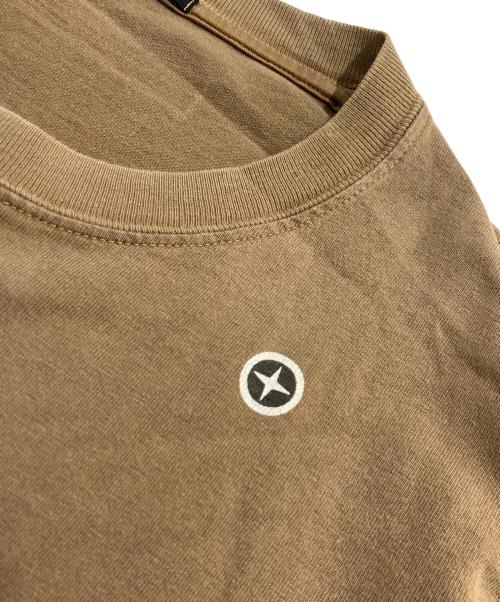 STONE ISLAND（ストーンアイランド）STONE ISLAND (ストーンアイランド) ワンプリントTシャツ ブラウン サイズ:Sの古着・服飾アイテム