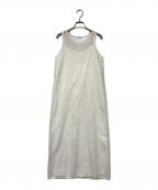 Snidelスナイデル）の古着「ニットレースワンピ」｜ホワイト