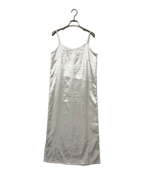 Snidel（スナイデル）Snidel (スナイデル) ニットレースワンピ ホワイト サイズ:Fの古着・服飾アイテム