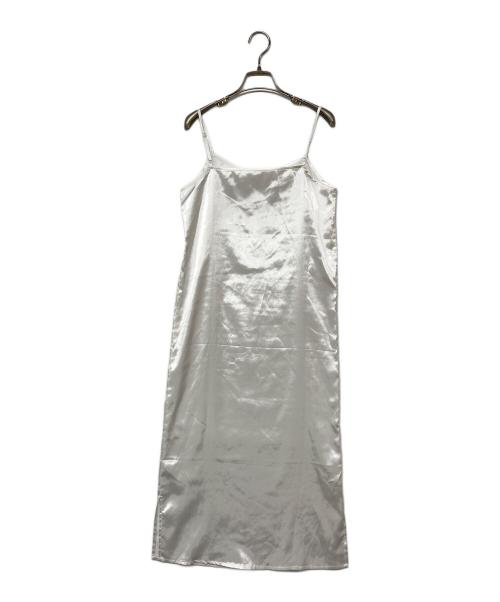 Snidel（スナイデル）Snidel (スナイデル) ニットレースワンピ ホワイト サイズ:Fの古着・服飾アイテム