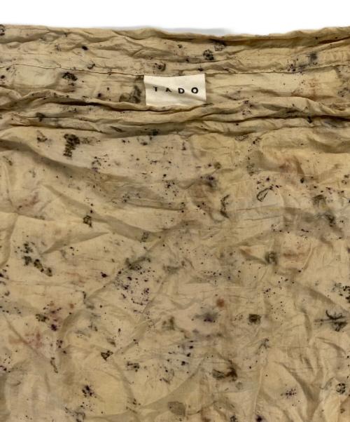 TADO（タド）TADO (タド) シルクスカート ベージュ サイズ:記載なしの古着・服飾アイテム