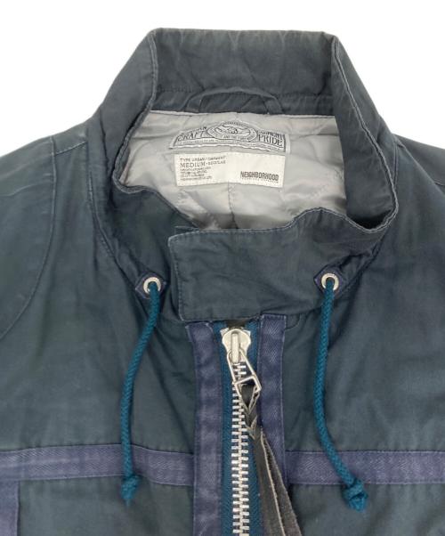 NEIGHBORHOOD（ネイバーフッド）NEIGHBORHOOD (ネイバーフッド) THUNDERSTRUCK LONG JKT ネイビー サイズ:Mの古着・服飾アイテム