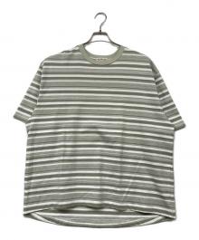 POLYPLOID（ポリプロイド）の古着「T SHIRT B」｜ホワイト×グリーン
