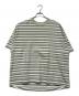POLYPLOID（ポリプロイド）の古着「T SHIRT B」｜ホワイト×グリーン