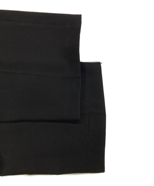 Rouge vif（ルージュヴィフ）Rouge vif (ルージュヴィフ) パット付きベアトップサロペット ブラック サイズ:36の古着・服飾アイテム