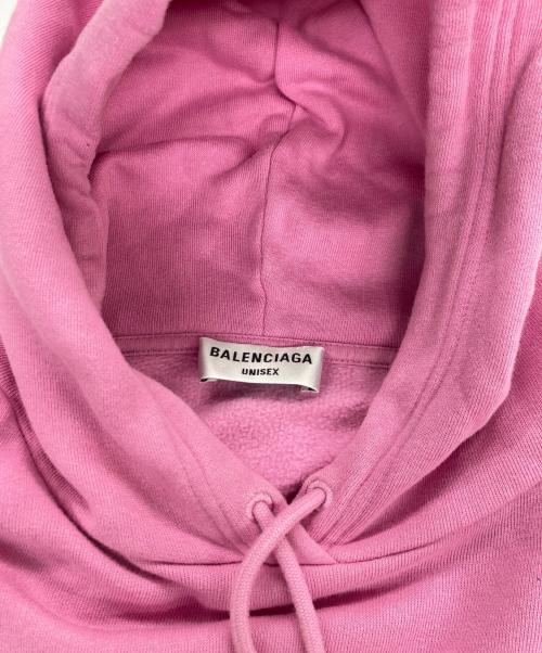 BALENCIAGA（バレンシアガ）BALENCIAGA (バレンシアガ) WORLD FOOD PROGRAMME PULLOVERPARKA ピンク サイズ:Sの古着・服飾アイテム