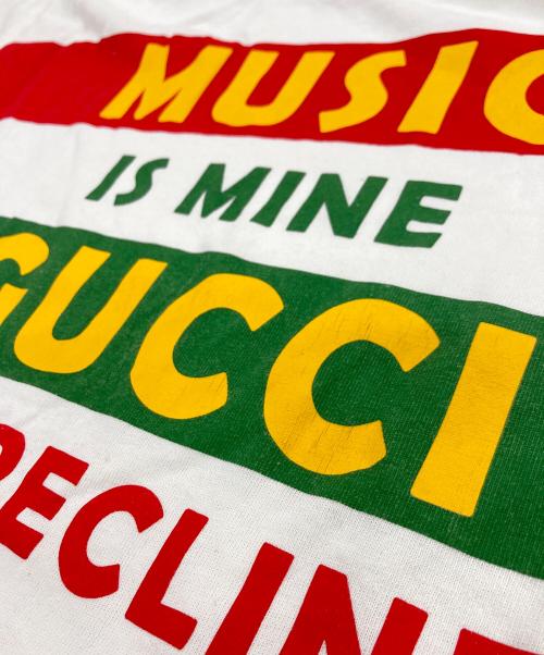 GUCCI（グッチ）GUCCI (グッチ) プリントTシャツ ホワイト サイズ:Sの古着・服飾アイテム