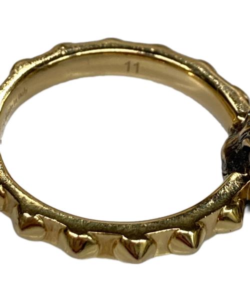 GUCCI（グッチ）GUCCI (グッチ) ピンクオパールダイヤモンドリング サイズ:11の古着・服飾アイテム