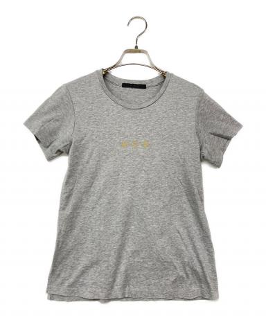 中古・古着通販】TATRAS (タトラス) ロゴプリントTシャツ グレー