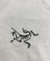 中古・古着 ARC'TERYX (アークテリクス) ARC' MULTI BIRD LOGO LS/アークマルチバード ロゴ ロングスリーブ  ホワイト サイズ:M：9000円