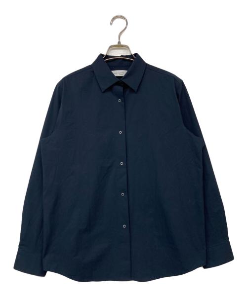 DANSKIN（ダンスキン）DANSKIN (ダンスキン) STRETCH LIGHT SHIRT ネイビー サイズ:3の古着・服飾アイテム