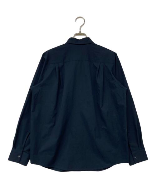 DANSKIN（ダンスキン）DANSKIN (ダンスキン) STRETCH LIGHT SHIRT ネイビー サイズ:3の古着・服飾アイテム