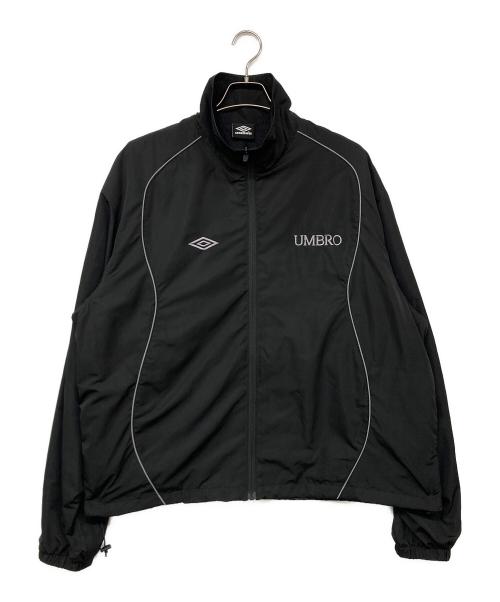 UMBRO（アンブロ）UMBRO (アンブロ) Lui's (ルイス) トラックジャケット ブラック サイズ:Lの古着・服飾アイテム
