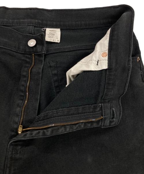 LEVI'S（リーバイス）LEVI'S (リーバイス) 550デニムパンツ ブラック サイズ:16の古着・服飾アイテム
