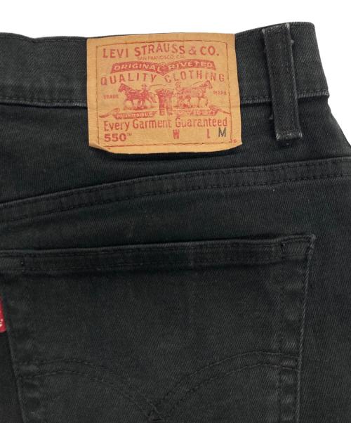 LEVI'S（リーバイス）LEVI'S (リーバイス) 550デニムパンツ ブラック サイズ:16の古着・服飾アイテム